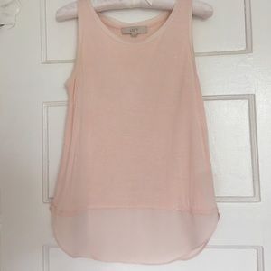XS Pale Pink Tank Top Camisole